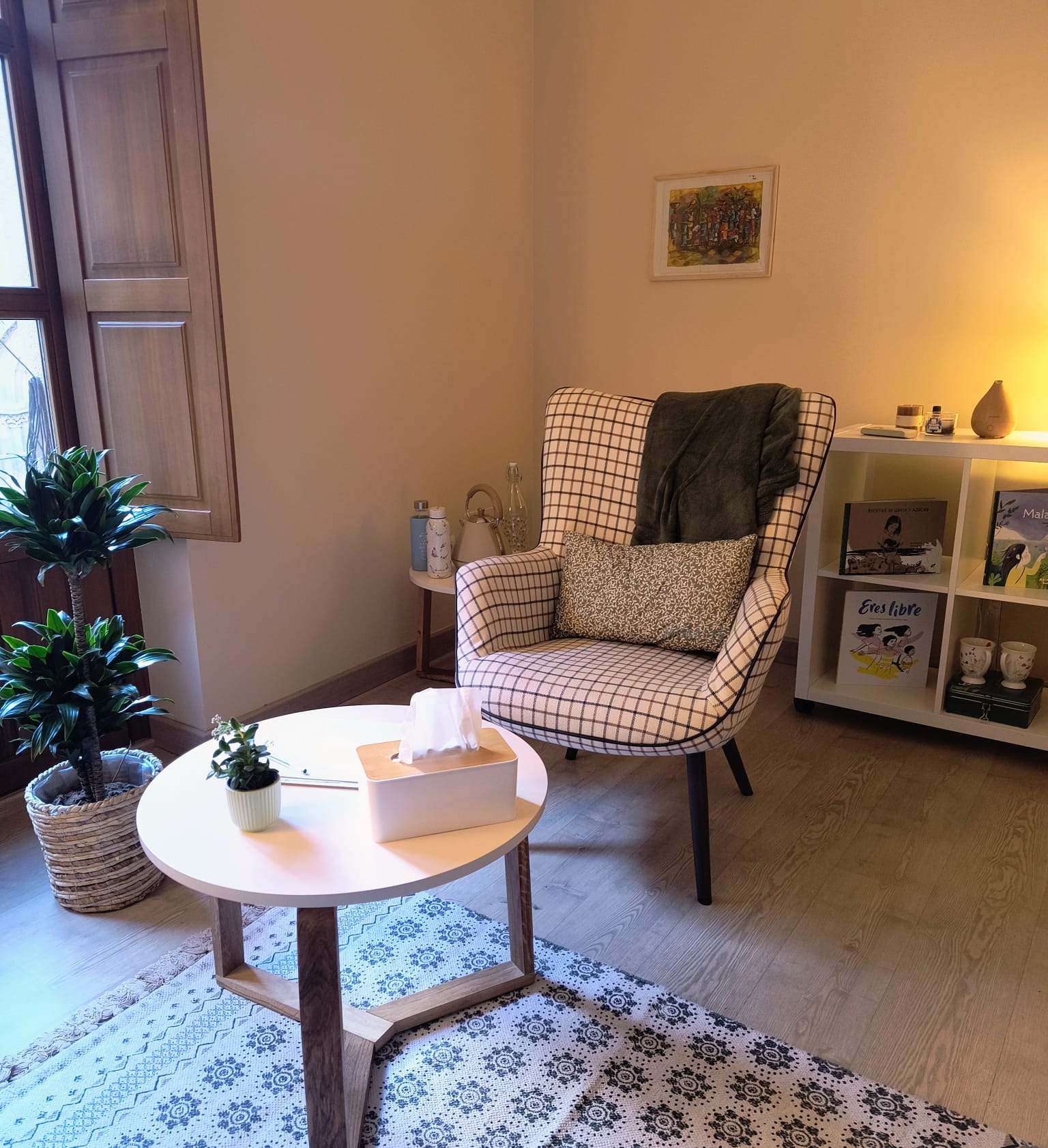Sillón del despacho de Mima(té)